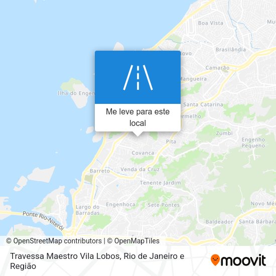 Travessa Maestro Vila Lobos mapa