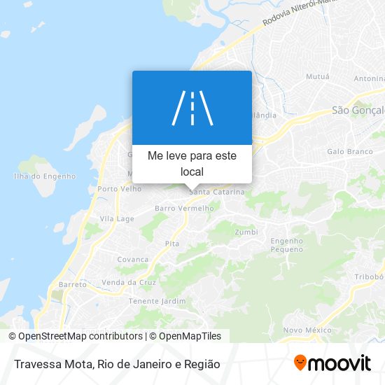 Travessa Mota mapa