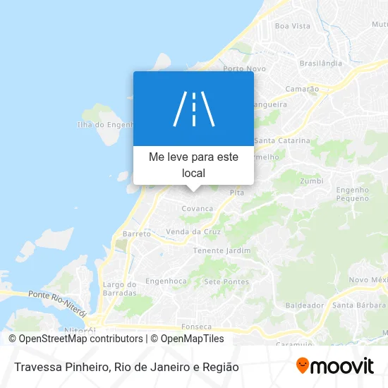 Travessa Pinheiro mapa