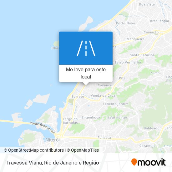 Travessa Viana mapa