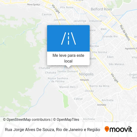Rua Jorge Alves De Souza mapa