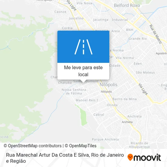 Rua Marechal Artur Da Costa E Silva mapa