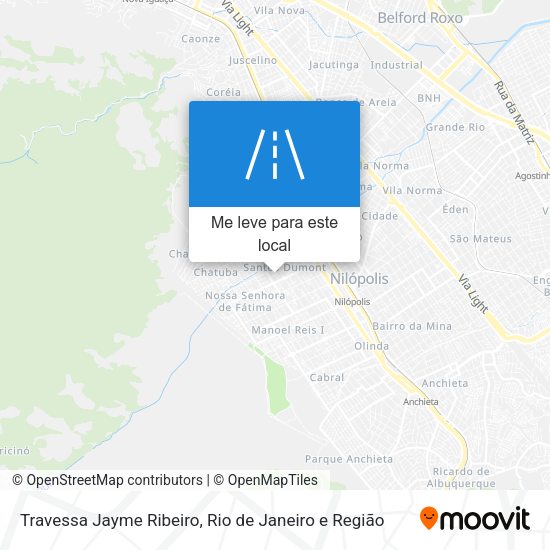 Travessa Jayme Ribeiro mapa
