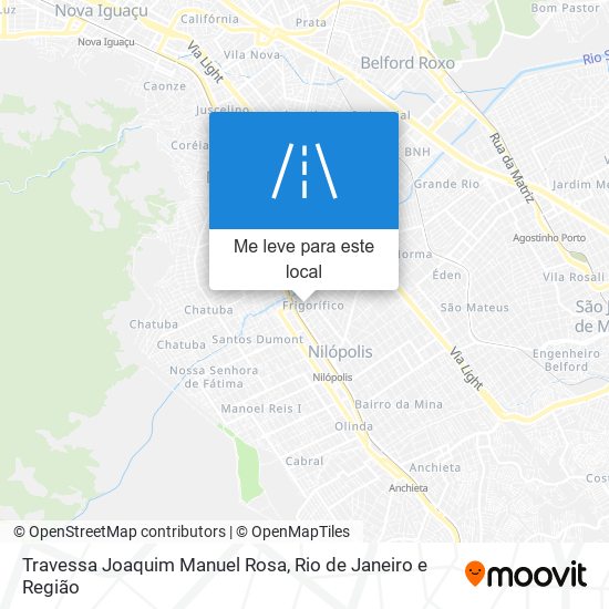 Travessa Joaquim Manuel Rosa mapa