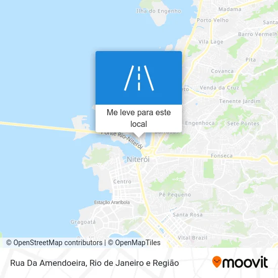 Rua Da Amendoeira mapa
