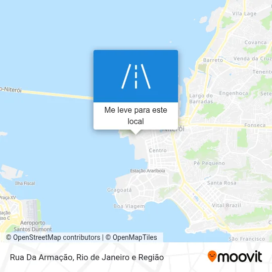 Rua Da Armação mapa