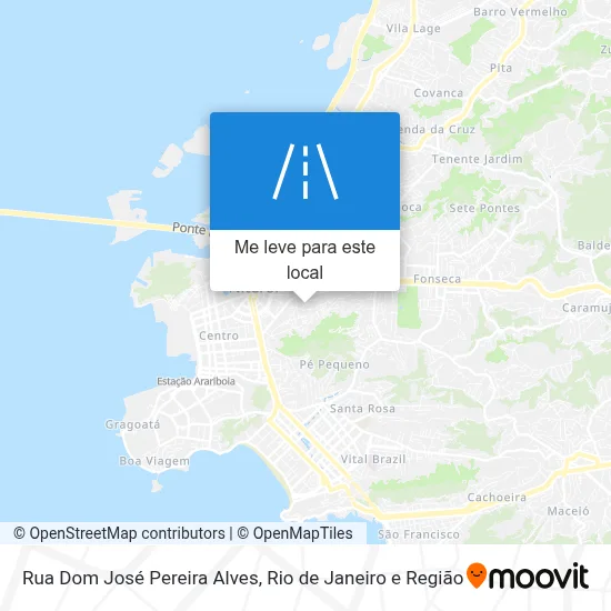 Rua Dom José Pereira Alves mapa