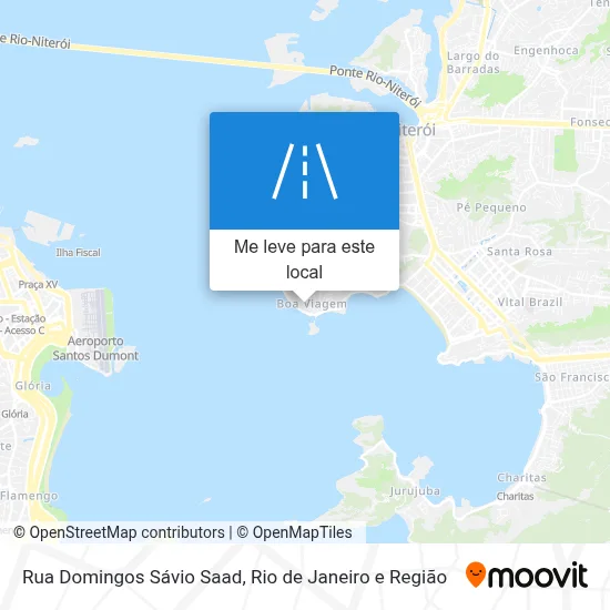 Rua Domingos Sávio Saad mapa