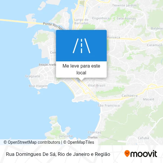 Rua Domingues De Sá mapa