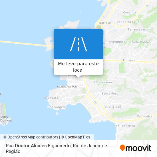 Rua Doutor Alcides Figueiredo mapa