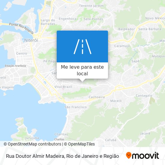 Rua Doutor Almir Madeira mapa