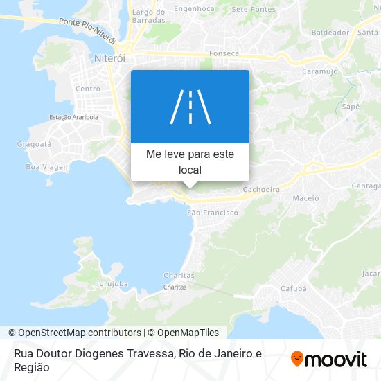 Rua Doutor Diogenes Travessa mapa