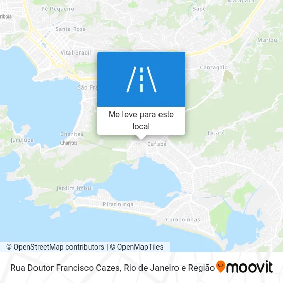 Rua Doutor Francisco Cazes mapa