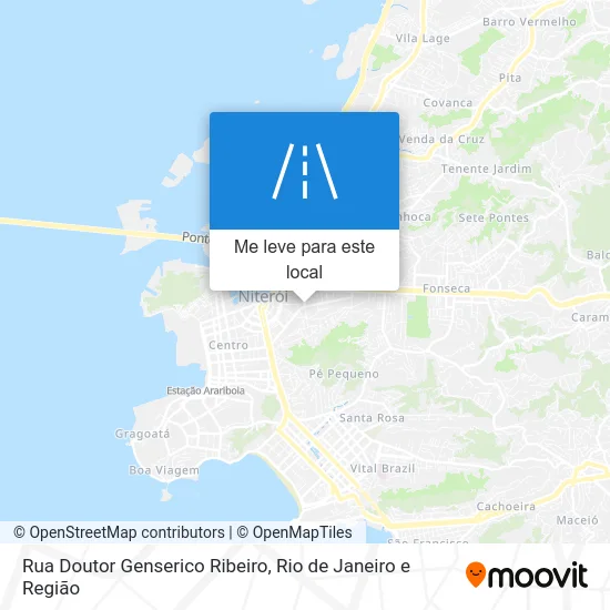 Rua Doutor Genserico Ribeiro mapa