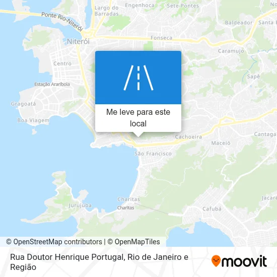 Rua Doutor Henrique Portugal mapa
