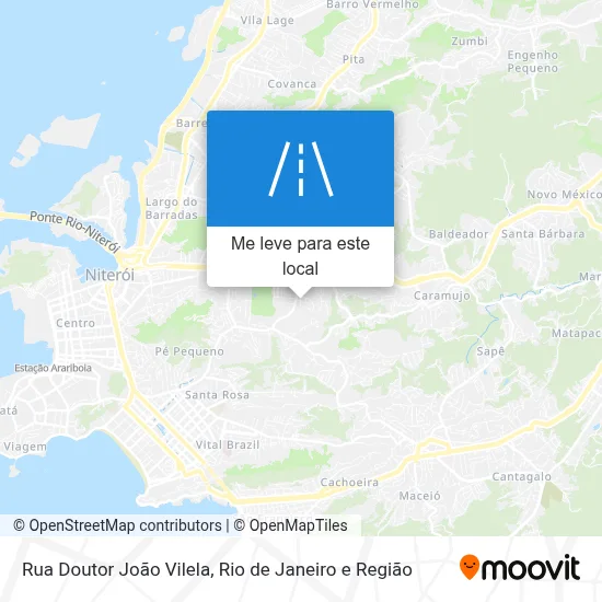 Rua Doutor João Vilela mapa