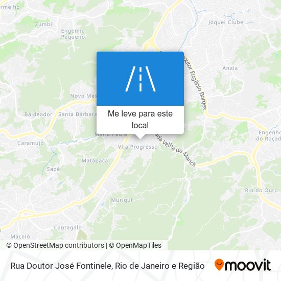 Rua Doutor José Fontinele mapa