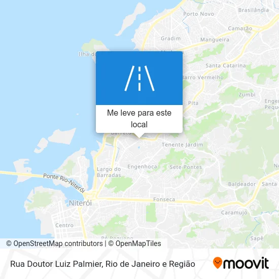 Rua Doutor Luiz Palmier mapa