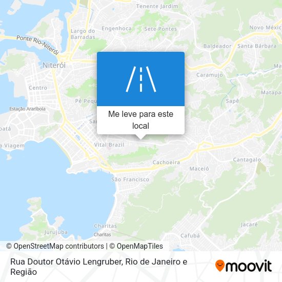 Rua Doutor Otávio Lengruber mapa