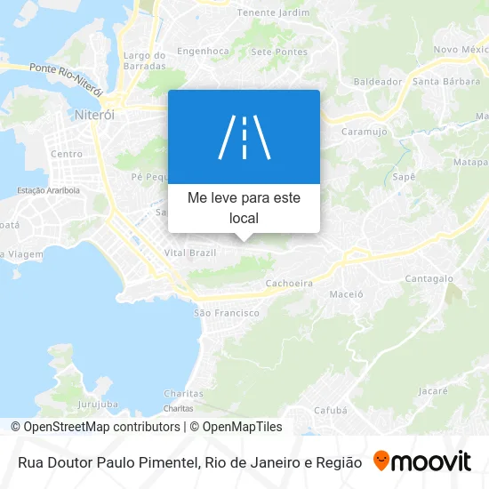 Rua Doutor Paulo Pimentel mapa