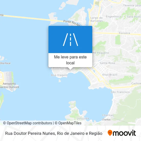 Rua Doutor Pereira Nunes mapa