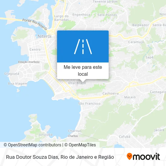 Rua Doutor Souza Dias mapa