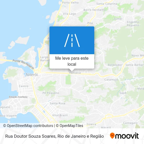 Rua Doutor Souza Soares mapa