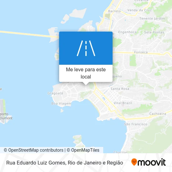 Rua Eduardo Luiz Gomes mapa