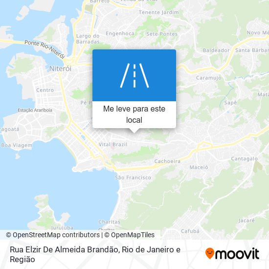 Rua Elzir De Almeida Brandão mapa