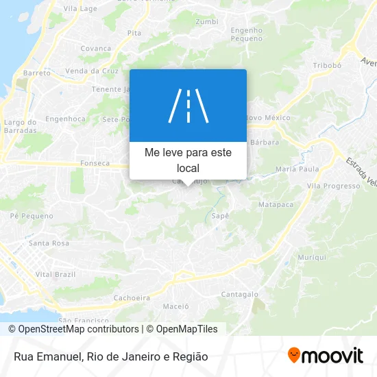 Rua Emanuel mapa
