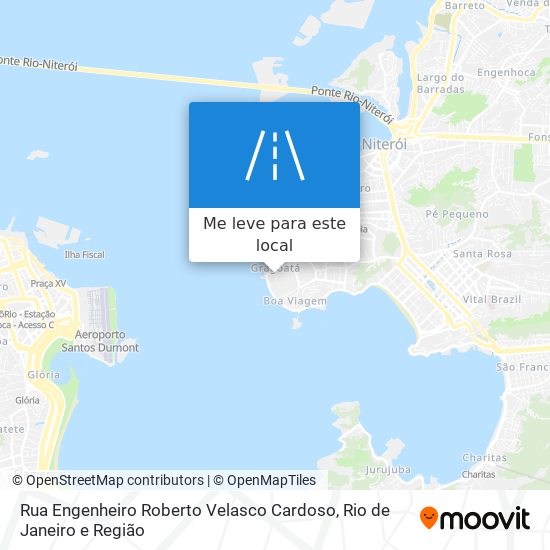 Rua Engenheiro Roberto Velasco Cardoso mapa