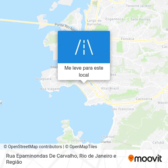 Rua Epaminondas De Carvalho mapa