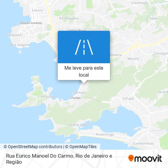 Rua Eurico Manoel Do Carmo mapa