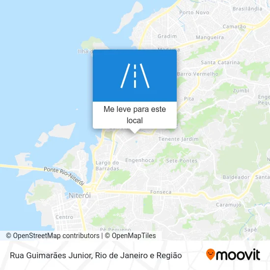 Rua Guimarães Junior mapa