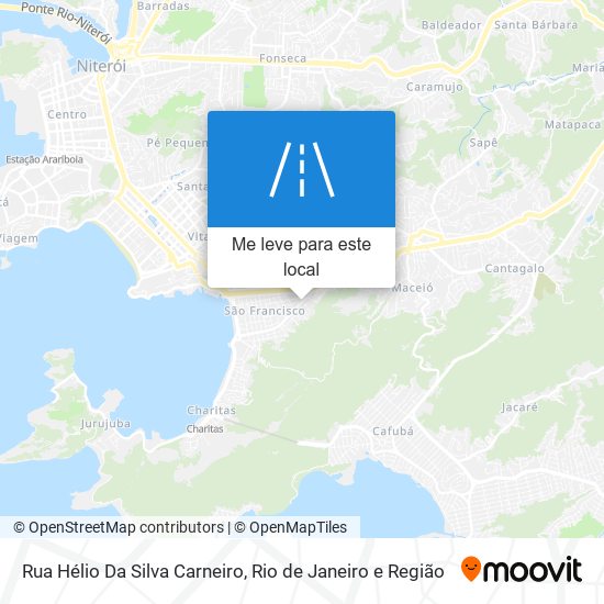 Rua Hélio Da Silva Carneiro mapa