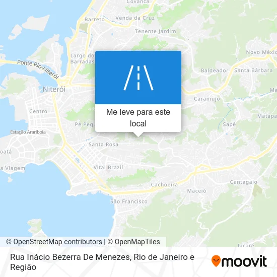Rua Inácio Bezerra De Menezes mapa