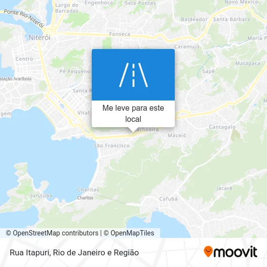 Rua Itapuri mapa