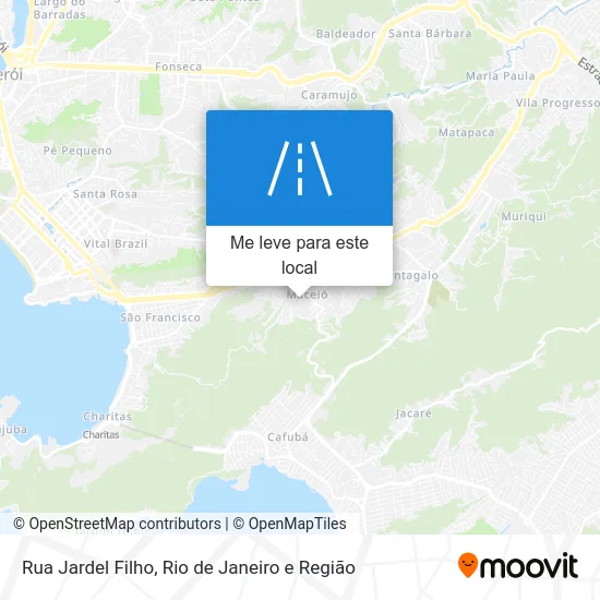 Rua Jardel Filho mapa