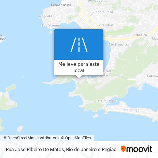 Rua José Ribeiro De Matos mapa