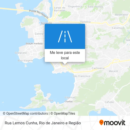 Rua Lemos Cunha mapa