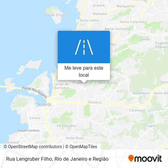 Rua Lengruber Filho mapa