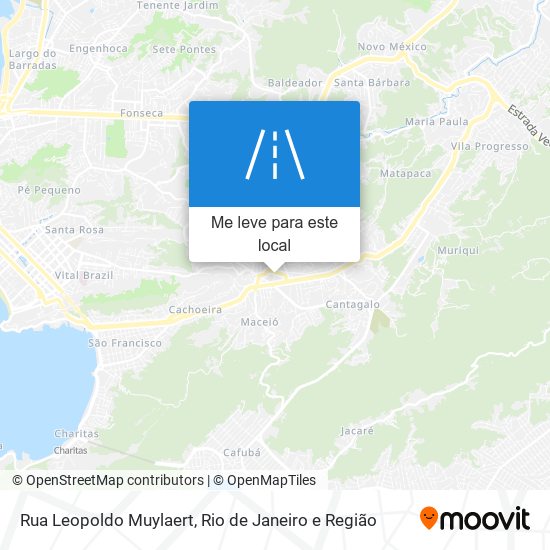 Rua Leopoldo Muylaert mapa