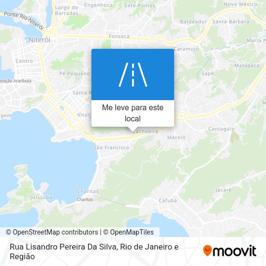 Rua Lisandro Pereira Da Silva mapa