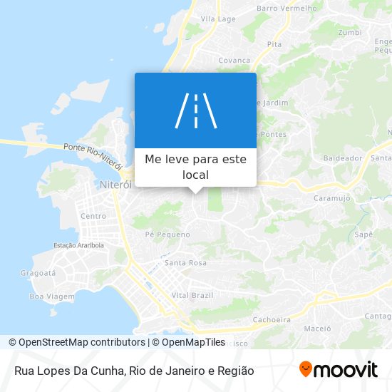 Rua Lopes Da Cunha mapa