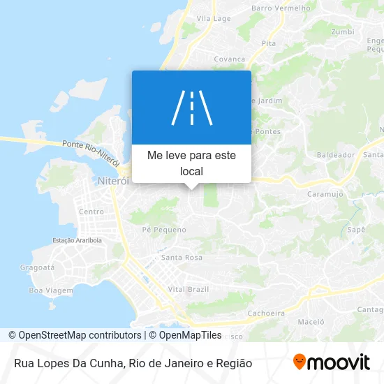 Rua Lopes Da Cunha mapa