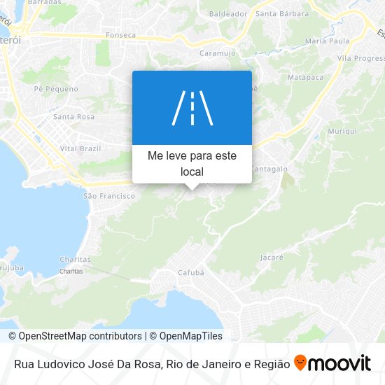 Rua Ludovico José Da Rosa mapa