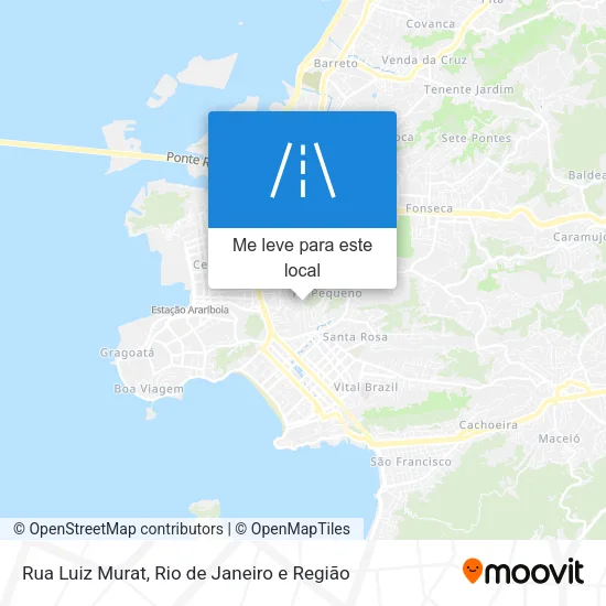 Rua Luiz Murat mapa
