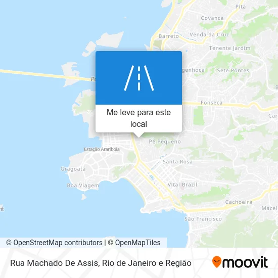 Rua Machado De Assis mapa