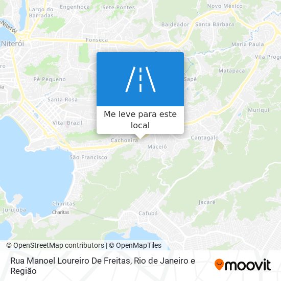 Rua Manoel Loureiro De Freitas mapa