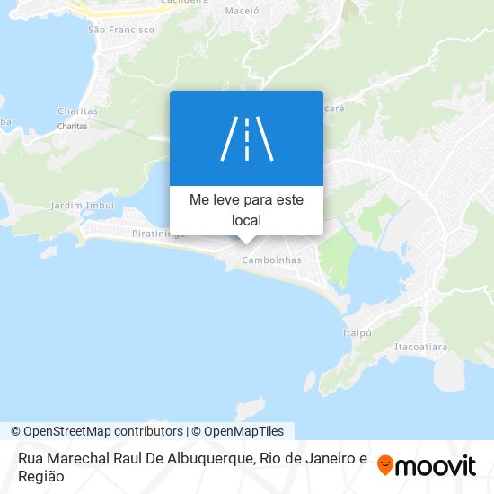 Rua Marechal Raul De Albuquerque mapa